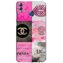 Чехол (Dior, Prada, YSL, Chanel) для Huawei Honor 8X Max (Модница)