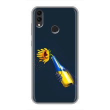 Чехол для Патриота Украины Huawei Honor 8X Max - (AlphaPrint) – Коктейль молотова