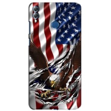 Чехол Флаг USA для Huawei Honor 8X Max