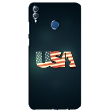 Чехол Флаг USA для Huawei Honor 8X Max (USA)