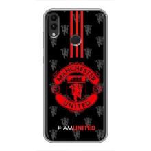 Чехол Манчестер Юнайтед для Хуавей Хонор 8Икс Макс (AlphaPrint) – лого МЮ