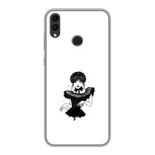 Чохли Венсдей на Huawei Honor 8X Max Уенсдей (AlphaPrint) (танець Венздей)