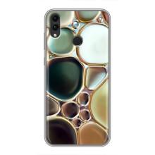 Мраморный чехол на Huawei Honor 8X Max (VPrint) (Радужный Мрамор)