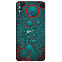 Силиконовый Чехол на Huawei Honor 8X Max с картинкой Nike (Найк зеленый)