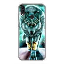 Защитные чехлы для Хуавей Хонор 8Икс Макс (AlphaPrint) (ХИТ продаж) ВОЛК – Яркий волк