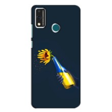 Чохол для Патріота України Honor 9X Lite (2020) - (AlphaPrint) – Коктель молотова