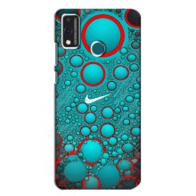 Силиконовый Чехол на Honor 9X Lite (2020) с картинкой Nike – Найк зеленый