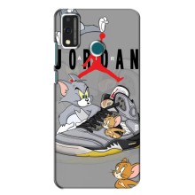 Силиконовый Чехол Nike Air Jordan на Хонор 9Х Лайт 2020 (Air Jordan)