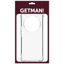 TPU чехол GETMAN Ease logo усиленные углы для Huawei Magic5 Lite – Прозрачный