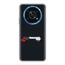 Чехлы (ART) Цветы на Huawei Honor Magic 5 Lite 5G (VPrint) (Неожиданные цветы)
