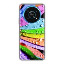 Чехлы (ART) Цветы на Huawei Honor Magic 5 Lite 5G (VPrint) (Семицветик)