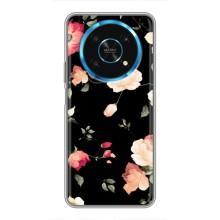 Чехлы с Цветами для Huawei Honor Magic 5 Lite 5G (VPrint) (Розочки)