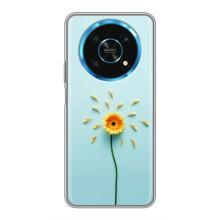 Чехлы с Цветами для Huawei Honor Magic 5 Lite 5G (VPrint) (Желтый цветок)