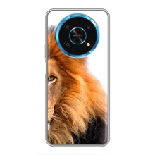 Чехлы с картинками животных Huawei Honor Magic 5 Lite 5G (Лев грива)