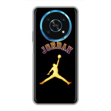 Чехлы для Huawei Honor Magic 5 Lite 5G - с картинкой JORDAN (AlphaPrint) (Jordan Gold)