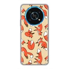 Чехлы с картинкой Лисички для Huawei Honor Magic 5 Lite 5G (VPrint) (Лисички)
