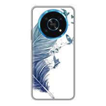 Чехол с картинкой (Стильные) для Хуавей Хонор Мэджик 5 Лайт 5G - (AlphaPrint) (Перышко)