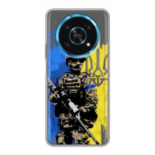 Чехлы с картинкой ЗСУ для Huawei Honor Magic 5 Lite 5G (AlphaPrint) (АРТ солдат)