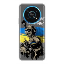 Чехлы с картинкой ЗСУ для Huawei Honor Magic 5 Lite 5G (AlphaPrint) (Героям Слава)