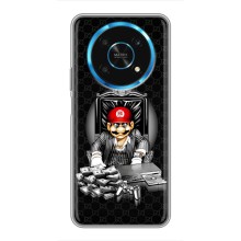 Чехлы с крутыми принтами для Huawei Honor Magic 5 Lite 5G - (PREMIUMPrint) (Супер Марио)