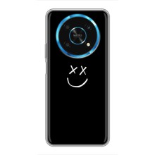 Чехол для Хуавей Хонор Мэджик 5 Лайт 5G - (AlphaPrint) с печатью (ТОП продаж) (Смайл)