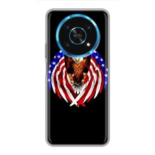 Чохол Прапор USA для Huawei Honor Magic 5 Lite 5G – Крила США