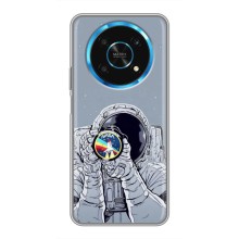 Чехол NASA для Huawei Honor Magic 5 Lite 5G (AlphaPrint) (Космонавт фото)