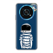 Чехол NASA для Huawei Honor Magic 5 Lite 5G (AlphaPrint) (Мальчик в шлеме)