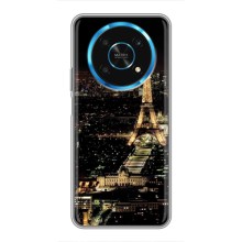 Чехол Эйфелева Башня для Huawei Honor Magic 5 Lite 5G - (AlphaPrint) (Ночной Париж)