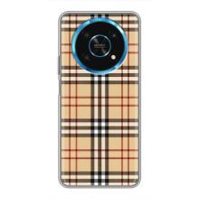 Чехол с Брендами одежды на Хуавей Хонор Меджик 5 Лайт 5G – Burberry стиль