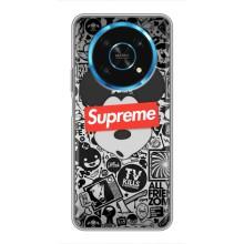 Чехол с Брендами одежды на Хуавей Хонор Меджик 5 Лайт 5G – Supreme Маус