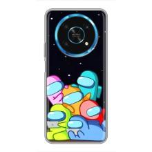 Чехол Амонг Ас для Huawei Honor Magic 5 Lite 5G (AlphaPrint) (Скины в космосе)