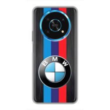 Чехол для Хуавей Хонор Мэджик 5 Лайт 5G - с принтом БМВ (AlphaPrint) (Лого BMW)