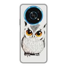 Чехол с птицами на Huawei Honor Magic 5 Lite 5G (VPrint) (Милая Сова)