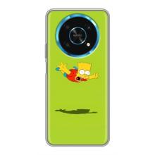 Чехол с Симпсонами для Huawei Honor Magic 5 Lite 5G (VPrint) (Барт Симпсон)