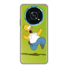 Чехол с Симпсонами для Huawei Honor Magic 5 Lite 5G (VPrint) (Гомер Симпсон)