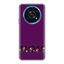 Чехлы на день мамы для Хуавей Хонор Меджик 5 Лайт 5G – Мама с цветами