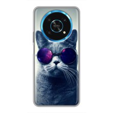 Чехол с милыми котиками на Хуавей Хонор Мэджик 5 Лайт 5G – Стильный кот