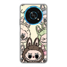 Чохол з Лабубу на Huawei Honor Magic 5 Lite 5G (Колаж Лабубу)