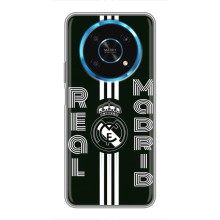 ФК Реал Мадрид чехлы для Huawei Honor Magic 5 Lite 5G (AlphaPrint) (черно белый Реал)