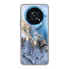 Мраморный чехол на Huawei Honor Magic 5 Lite 5G (VPrint) (Нежный мрамор)