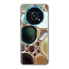 Мраморный чехол на Huawei Honor Magic 5 Lite 5G (VPrint) (Радужный Мрамор)