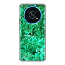 Мраморный чехол на Huawei Honor Magic 5 Lite 5G (VPrint) (Салатный Мрамор)