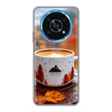 Чохол з унікальним дизайном 'Осінь з кавою' для Huawei Honor Magic 5 Lite 5G – Кава на природі