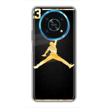 Силіконовый Чохол Nike Air Jordan на Хуавей Хонор Магік 5 Лайт 5G – Джордан 23