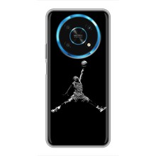 Силіконовый Чохол Nike Air Jordan на Хуавей Хонор Магік 5 Лайт 5G – Джордан