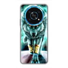 Защитные чехлы для Хуавей Хонор Мэджик 5 Лайт 5G (AlphaPrint) (ХИТ продаж) ВОЛК (Яркий волк)