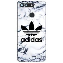 Чехлы Адидас для Huawei Honor View 20 / V20 (AlphaPrint) (Адидас на мраморе)