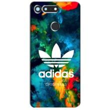 Чехлы Адидас для Huawei Honor View 20 / V20 (AlphaPrint) (Яркий Адидас)