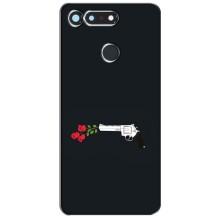 Чехлы (ART) Цветы на Huawei Honor View 20 / V20 (VPrint) (Неожиданные цветы)